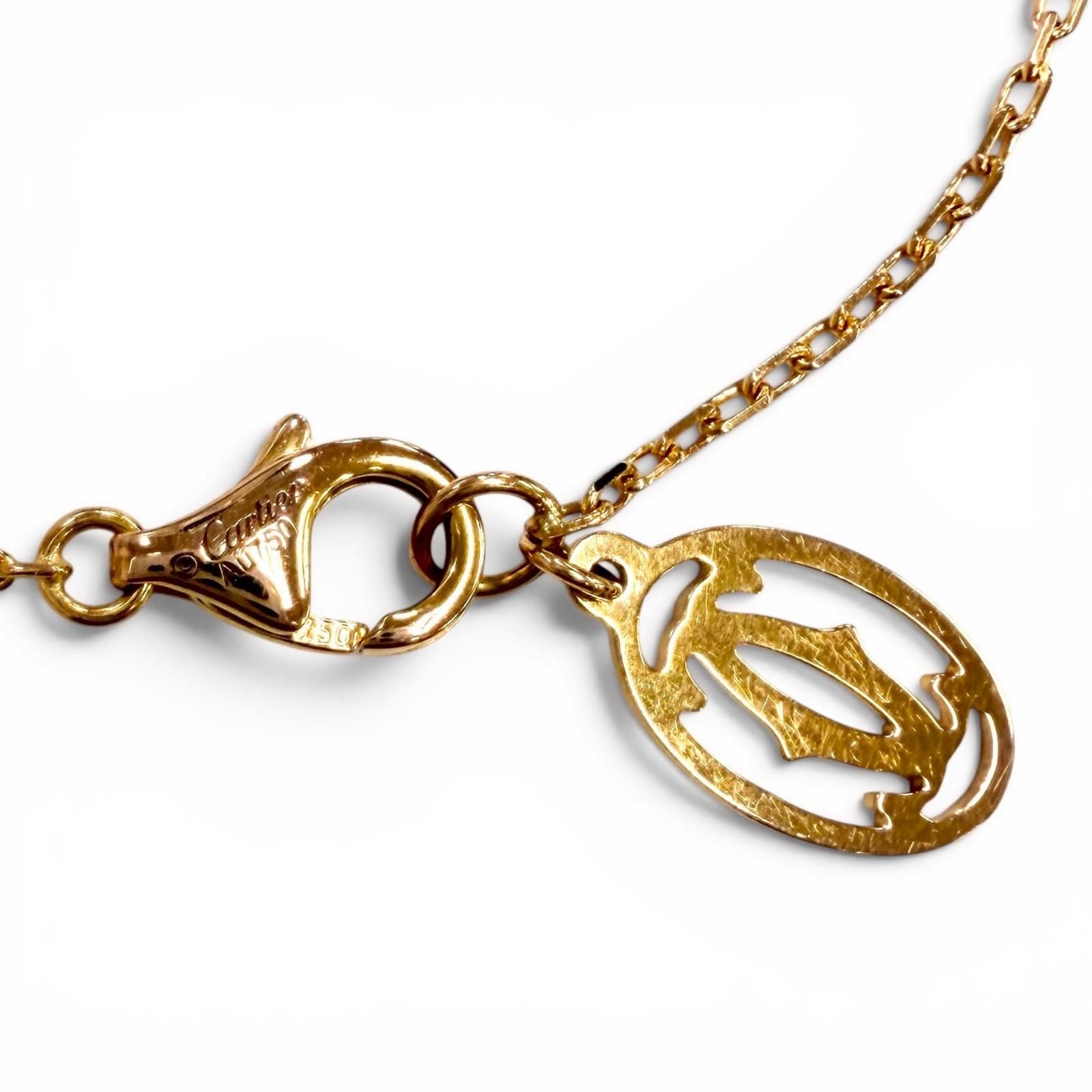 Cartier d'Amour SM Diamond 41.3 cm Necklace Pink Gold — view 8