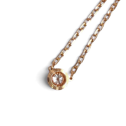 Cartier d'Amour SM Diamond 41.3 cm Necklace Pink Gold — view 3