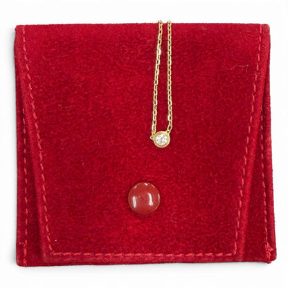 Cartier d'Amour SM Diamond 41.3 cm Necklace Pink Gold — view 2