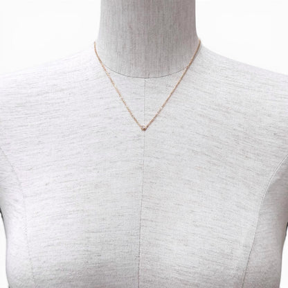 Cartier d'Amour SM Diamond 41.3 cm Necklace Pink Gold — view 4