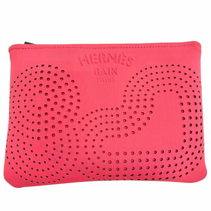 Hermes Neobain Zeno Soleil Pouch Makeup Pink Black