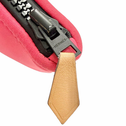 Hermes Neobain Zeno Soleil Pouch Makeup Pink Black — view 6