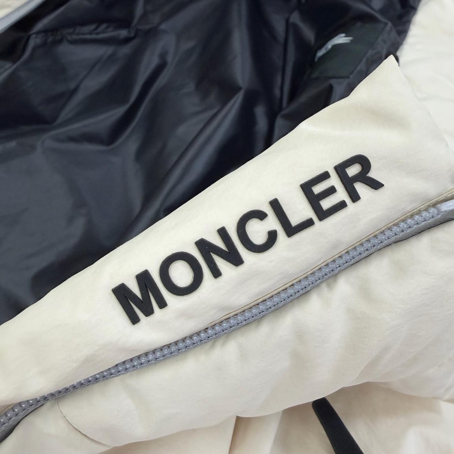 Moncler Grenoble Klais Down Jacket Ivory — view 7