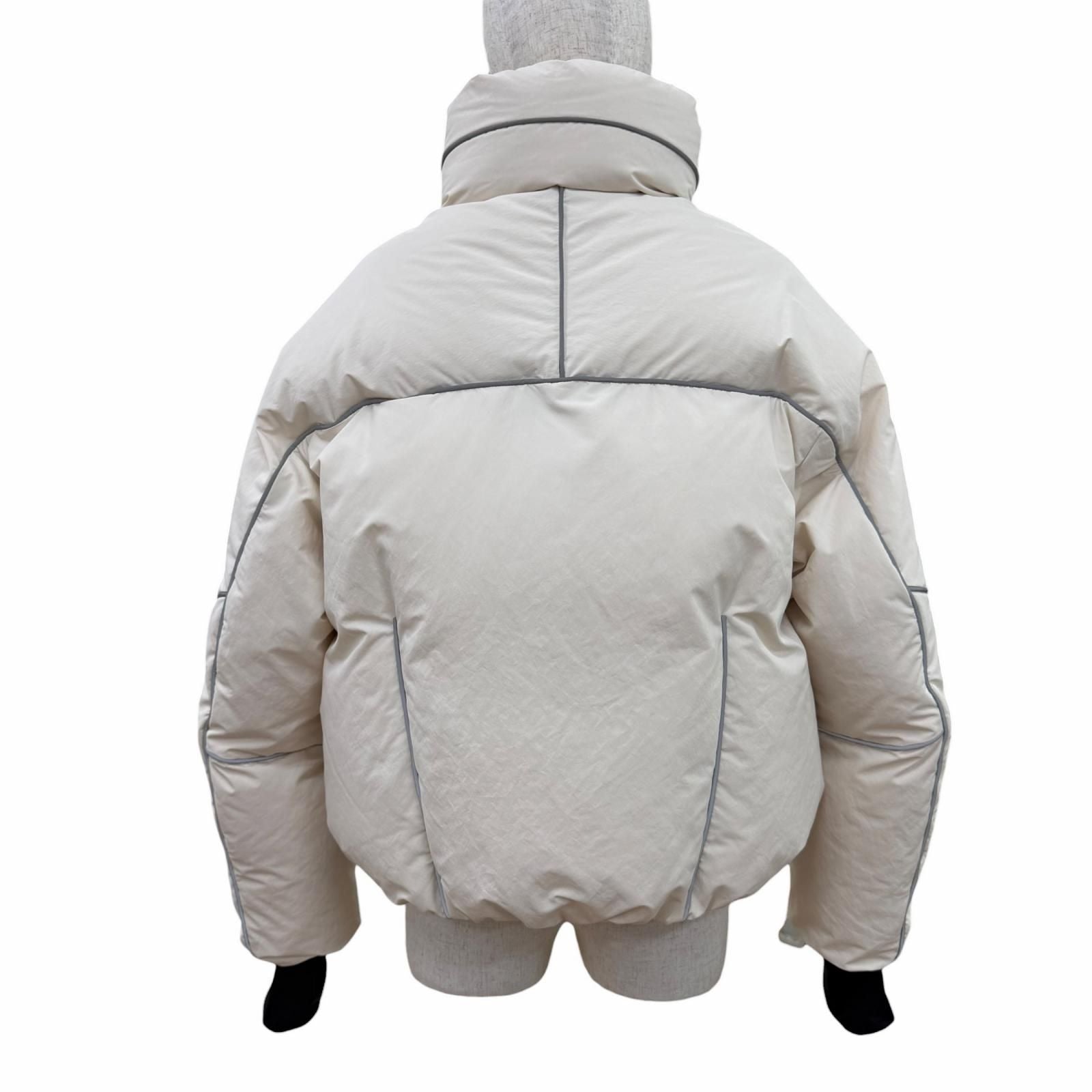 Moncler Grenoble Klais Down Jacket Ivory — view 3