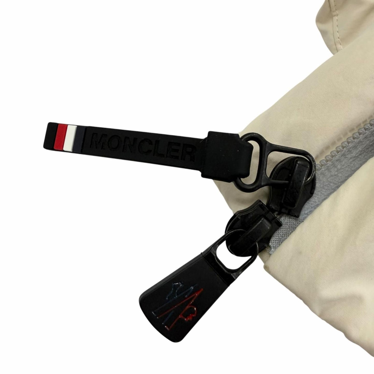 Moncler Grenoble Klais Down Jacket Ivory — view 8