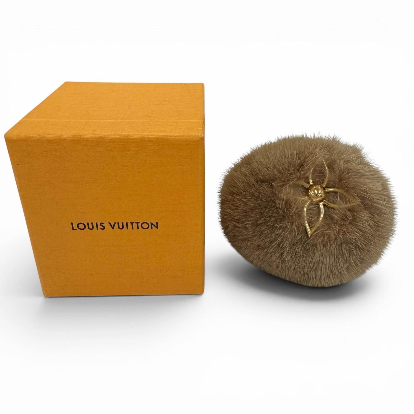 Louis Vuitton Porte Cles Brea Vison Mink Key Holder Bag Charm Brown Gold — view 2