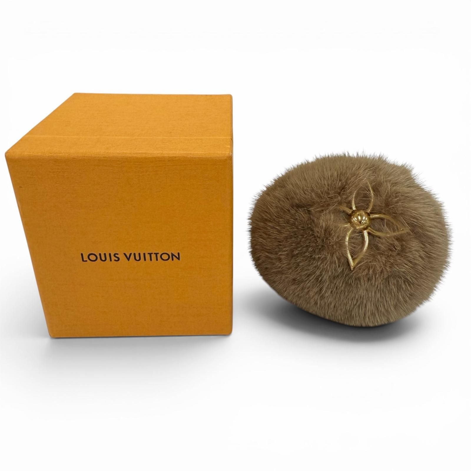Louis Vuitton Porte Cles Brea Vison Mink Key Holder Bag Charm Brown Gold — view 2