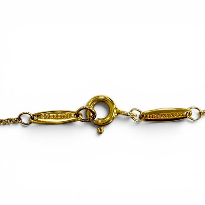 Tiffany & Co Elsa Peretti by the Yard Diamond Necklace 750 Diameter 3.4 Yellow — view 6