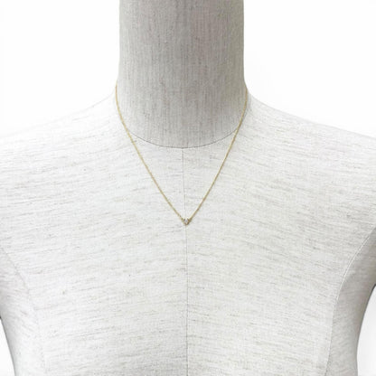 Tiffany & Co Elsa Peretti by the Yard Diamond Necklace 750 Diameter 3.9 Yellow — view 3