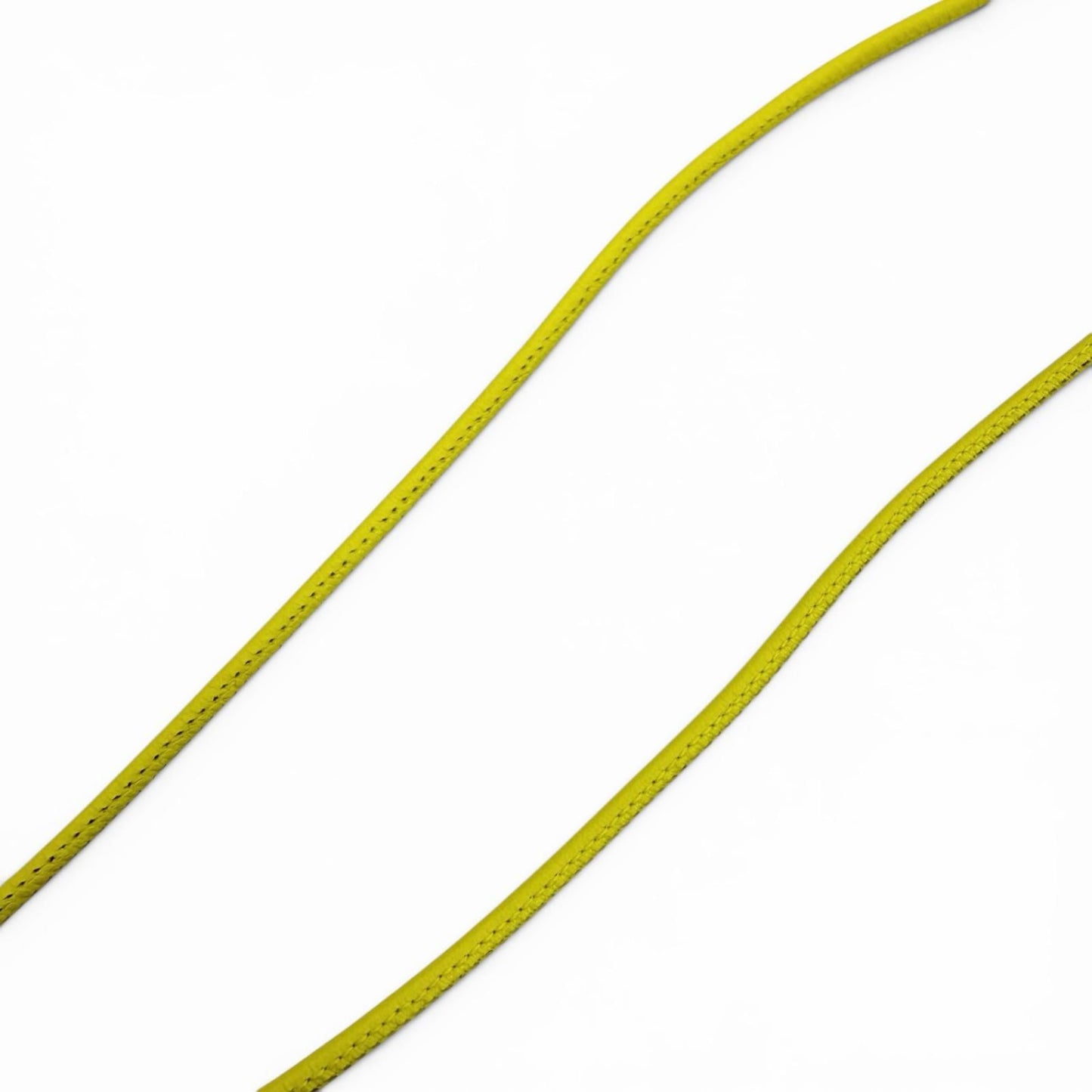 Hermes Loup Grand Necklace Leather Pendant Yellow — view 6