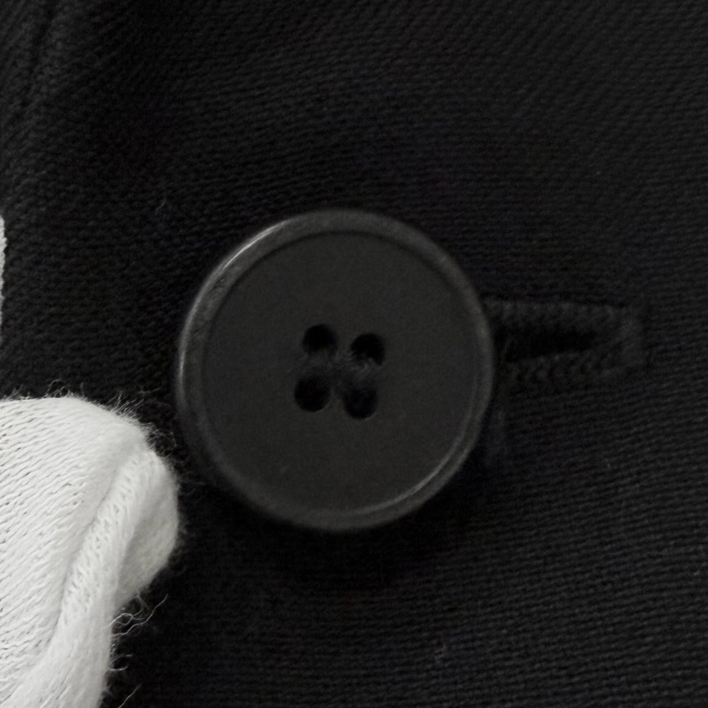 Balenciaga 100% Nicola Ghesquier Era Double Breasted Coat Black 48 — view 6