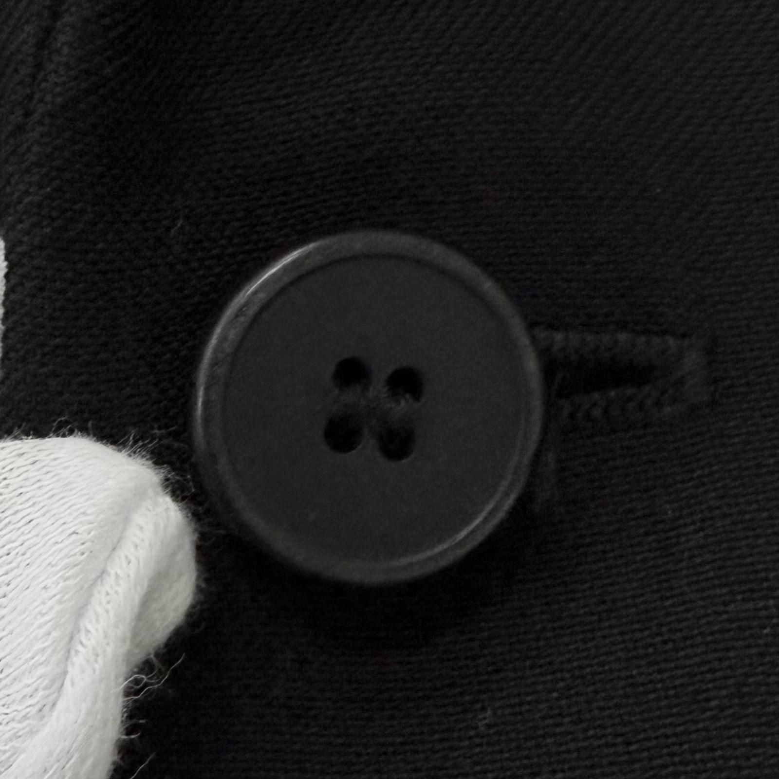 Balenciaga 100% Nicola Ghesquier Era Double Breasted Coat Black 48 — view 6
