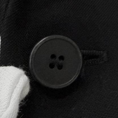 Balenciaga 100% Nicola Ghesquier Era Double Breasted Coat Black 48 — view 6