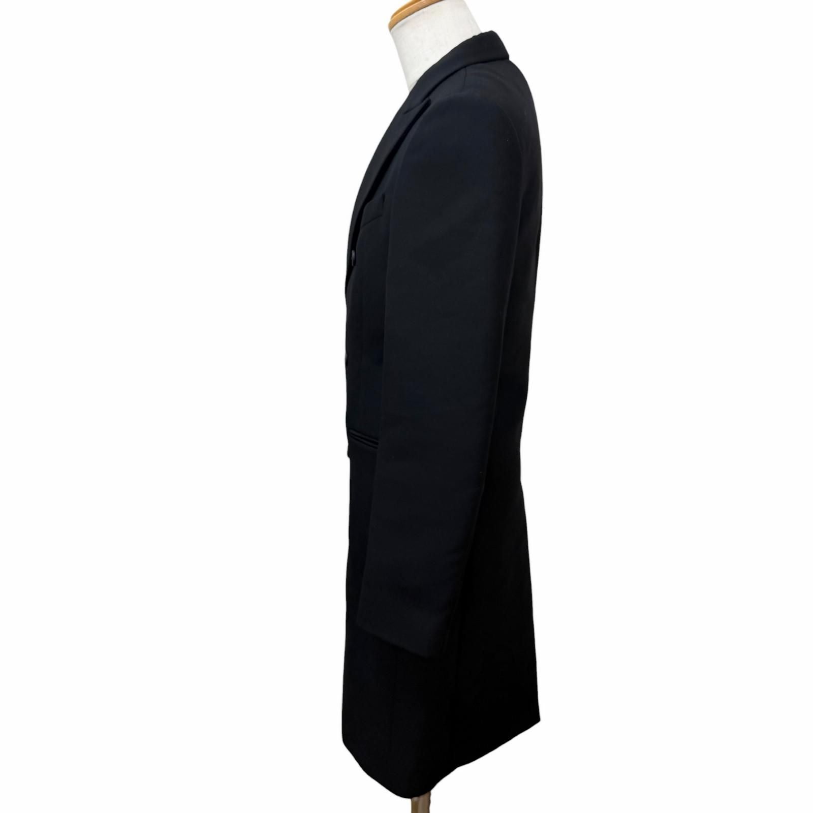 Balenciaga 100% Nicola Ghesquier Era Double Breasted Coat Black 48 — view 5