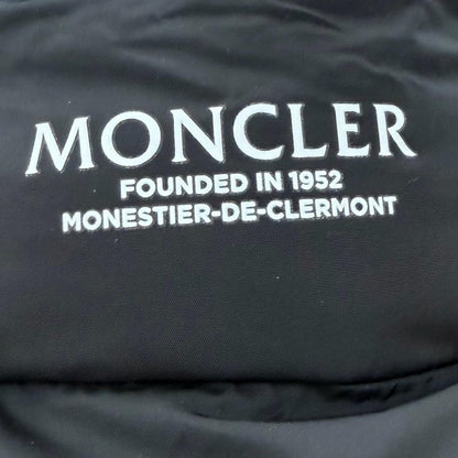 Moncler Peuplier Hooded Logo Patch Double Zip Up Jacket Blue Black 2 Items — view 7