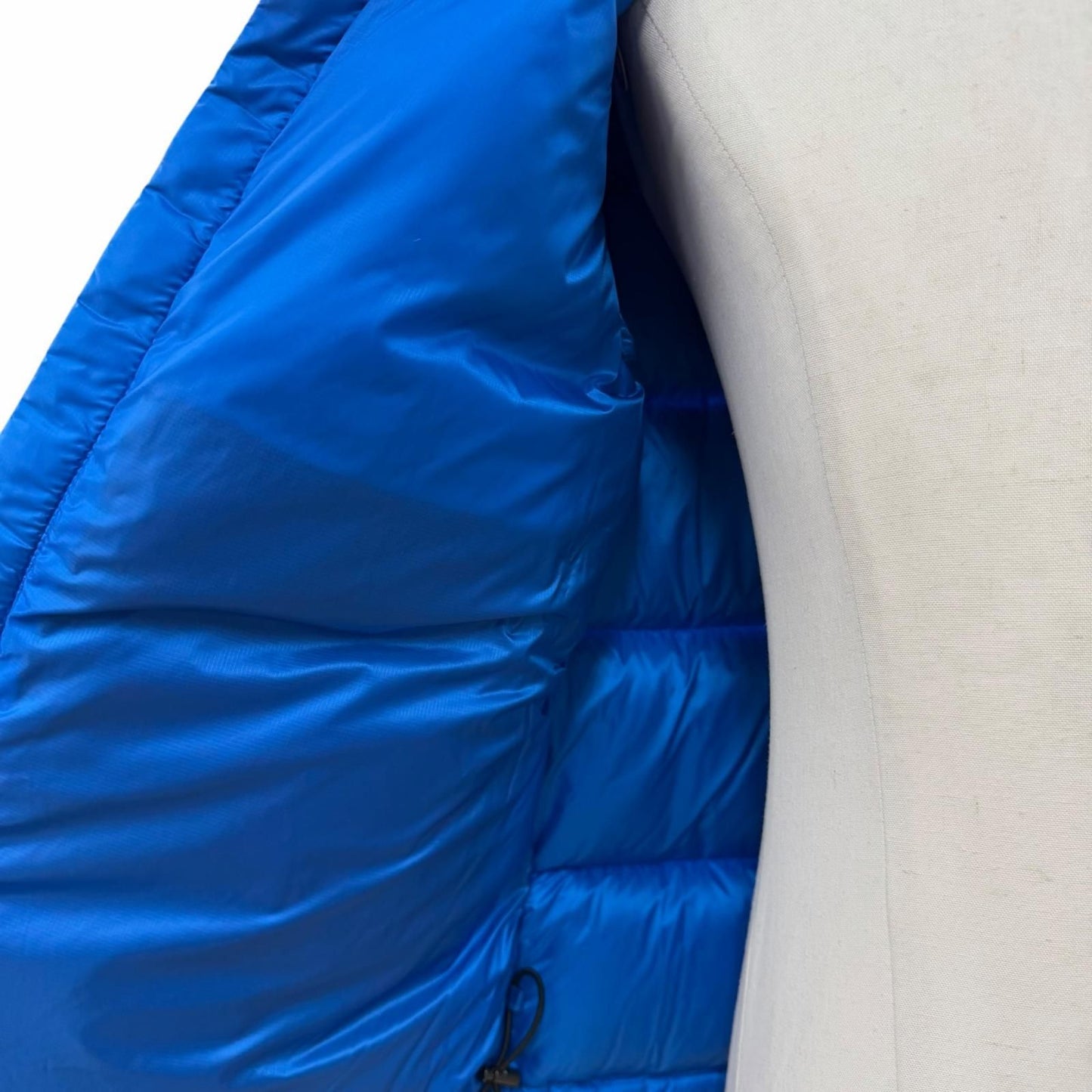 Moncler Peuplier Hooded Logo Patch Double Zip Up Jacket Blue Black 2 Items — view 5