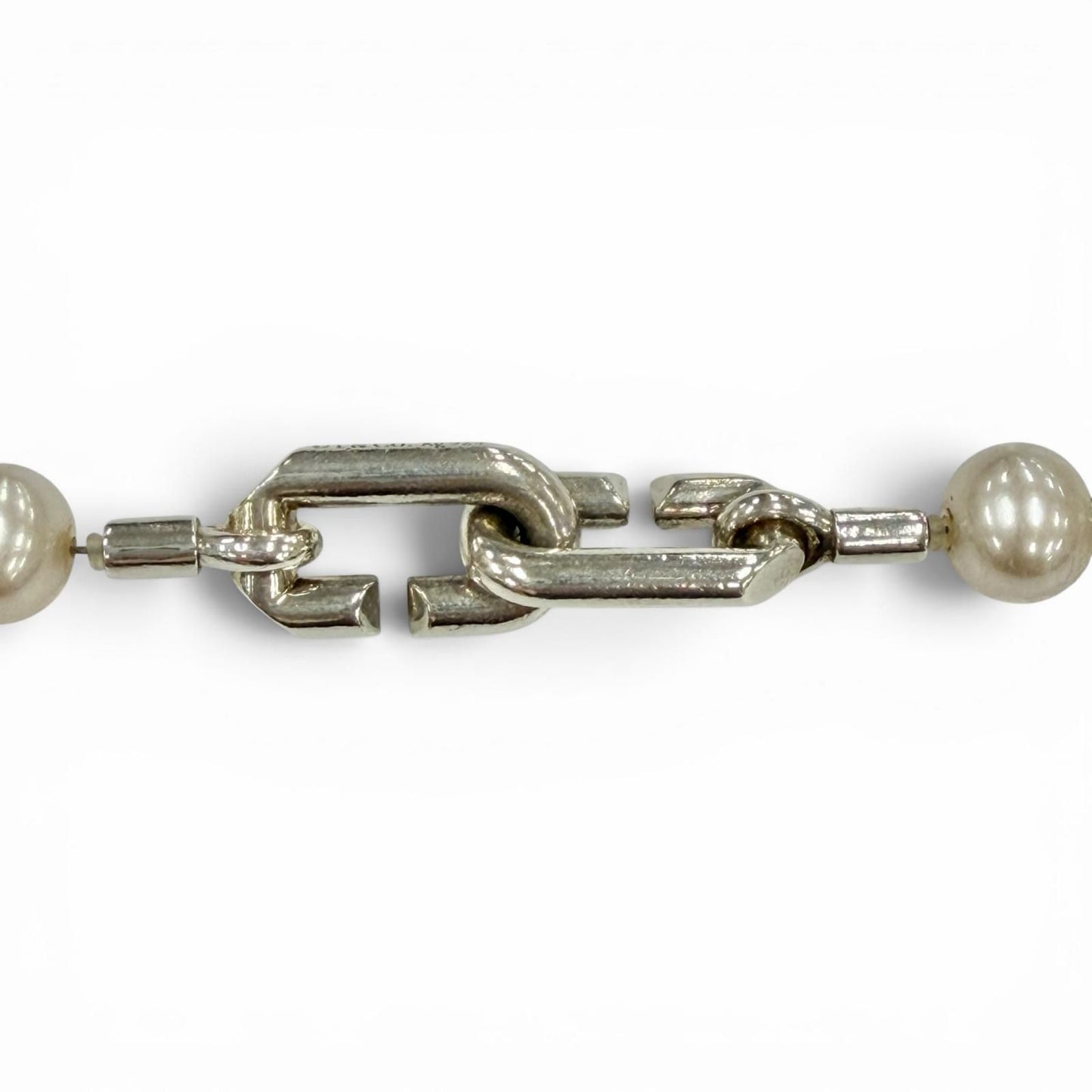 Tiffany & Co Pearl Lock Necklace Bracelet 2-Way Silver — view 5
