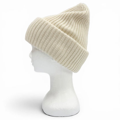 Bvlgari Moncler Genius 8 Palm Angels 8 Wool Hat with Patch Knit Cap Ivory — view 3