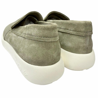 Louis Vuitton Pacific Line Suede Leather LV Logo Slip on Sneakers Gray 7.5 — view 6