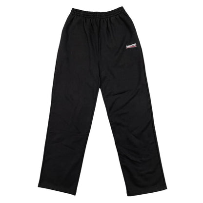 Balenciaga Sweatshirt Pants Embroidery Jogging Xxs Cotton Logo Black