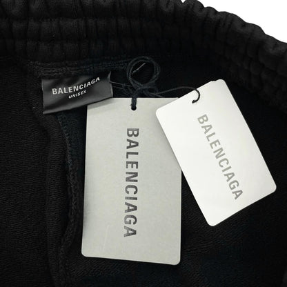 Balenciaga Sweatshirt Pants Embroidery Jogging Xxs Cotton Logo Black — view 7