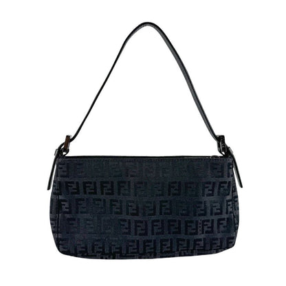 Fendi Handbag Zucchino Black — view 3
