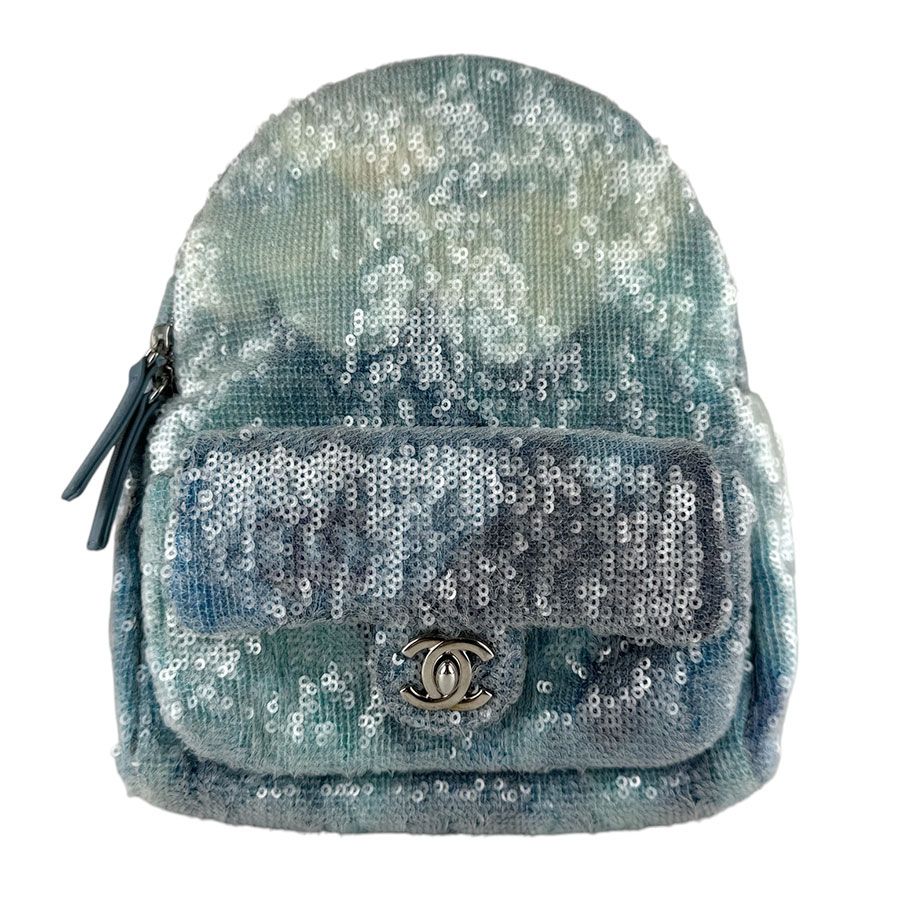 Chanel Backpack Blue
