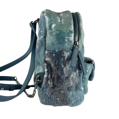 Chanel Backpack Blue — view 2