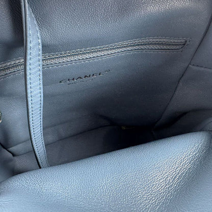 Chanel Backpack Blue — view 5