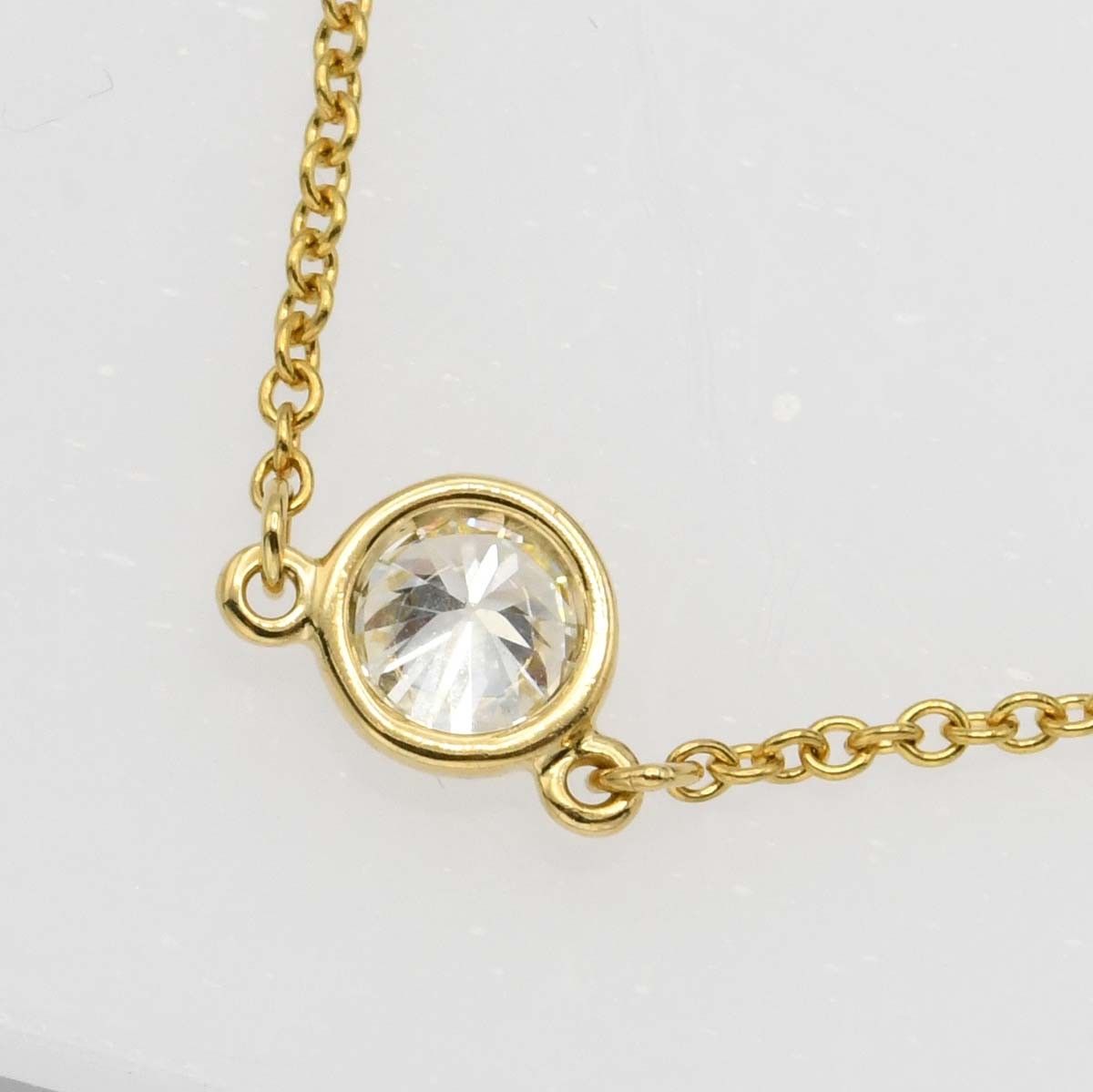 Tiffany & Co Polished Necklace by the Yard YG 750 5