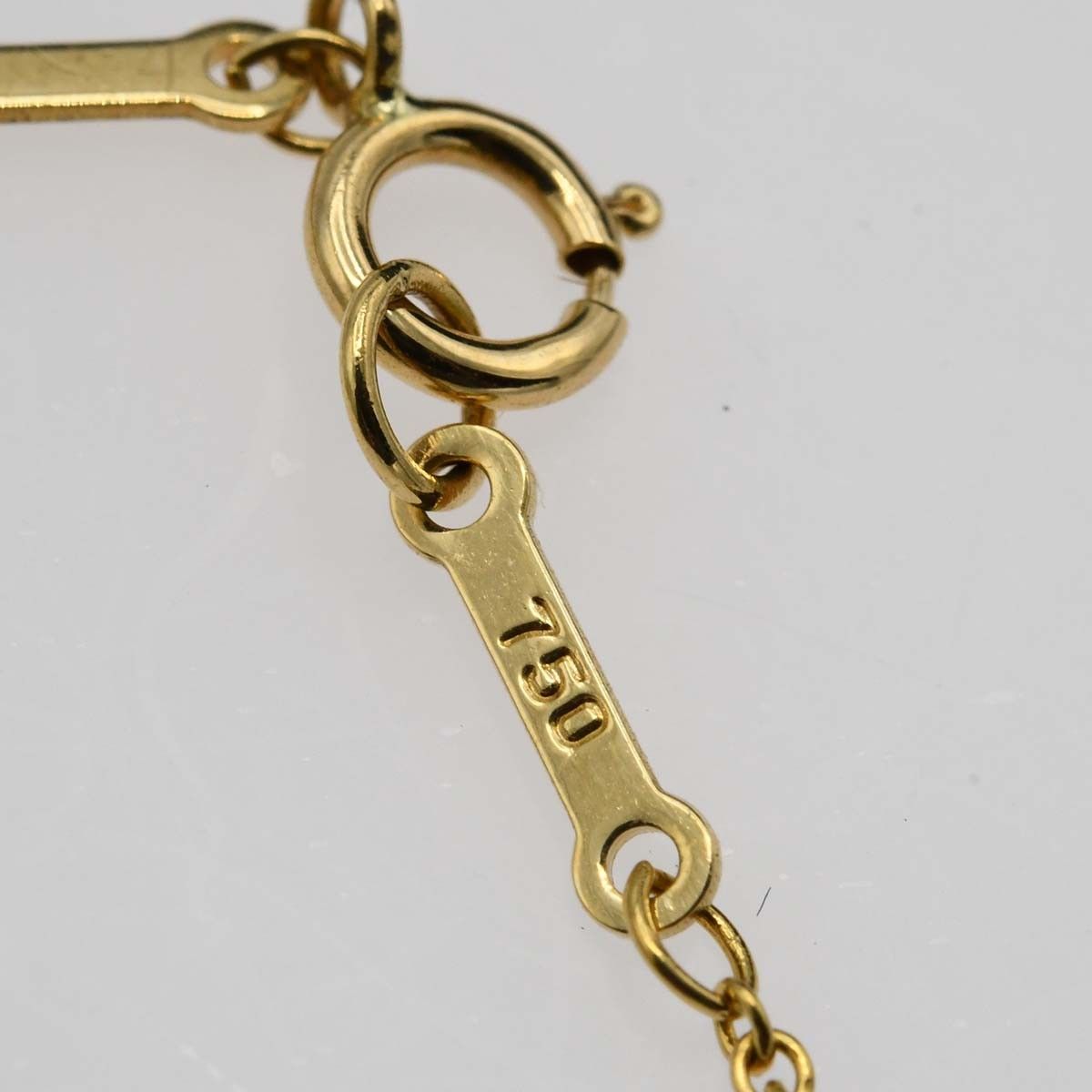 Tiffany & Co Polished Necklace by the Yard YG 750 5 — view 4
