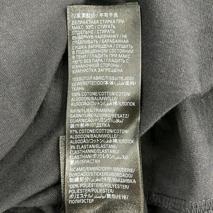 Balenciaga Short Sleeve T-Shirt 1 S Black Crew Neck Under Armor Oversize — view 4