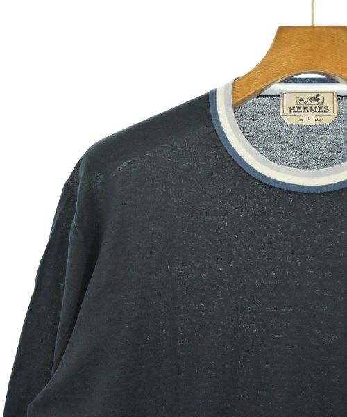 Hermes Knit Sweater Navy — view 4