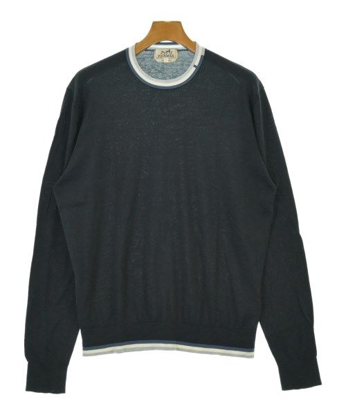 Hermes Knit Sweater Navy