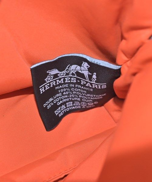 Hermes Pouch Orange — view 5