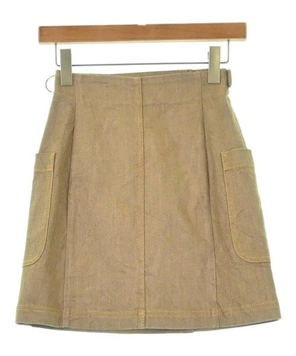 Fendi Mini Skirt Beige — view 2