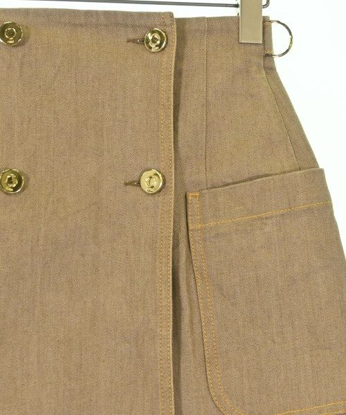 Fendi Mini Skirt Beige — view 4