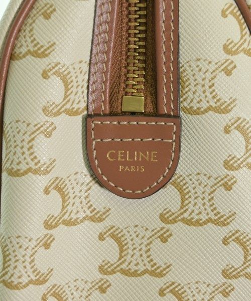 Celine Boston Bag Travel Bags White — view 5