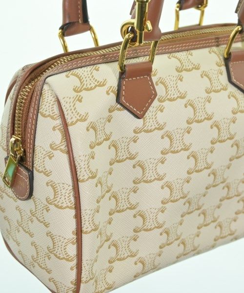 Celine Boston Bag Travel Bags White — view 8
