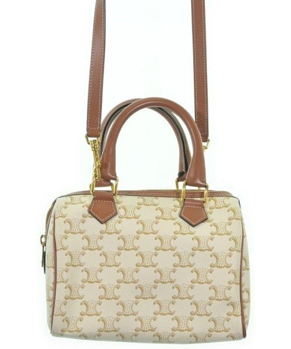 Celine Boston Bag Travel Bags White