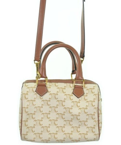 Celine Boston Bag Travel Bags White — view 2