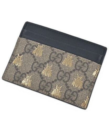 Gucci Card Case Card Holders Beige — view 2