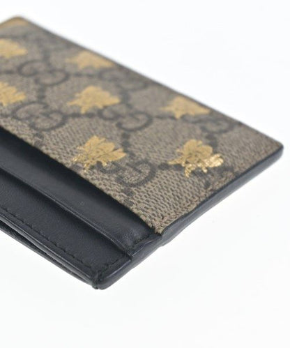 Gucci Card Case Card Holders Beige — view 6