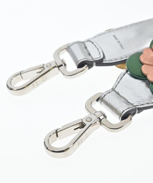 Fendi Bag Straps Silver — view 5