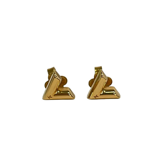 Louis Vuitton Earrings Cm Studded Essential Gold