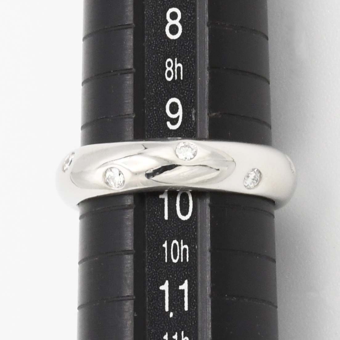 Tiffany & Co Finished Dots Ring Platinum Diamond — view 5