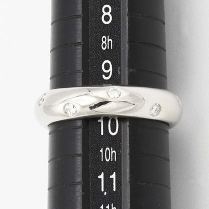 Tiffany & Co Finished Dots Ring Platinum Diamond — view 5