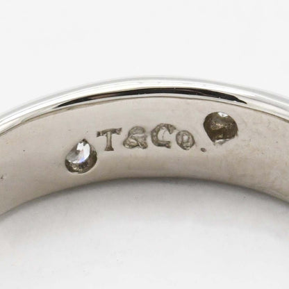 Tiffany & Co Finished Dots Ring Platinum Diamond — view 2