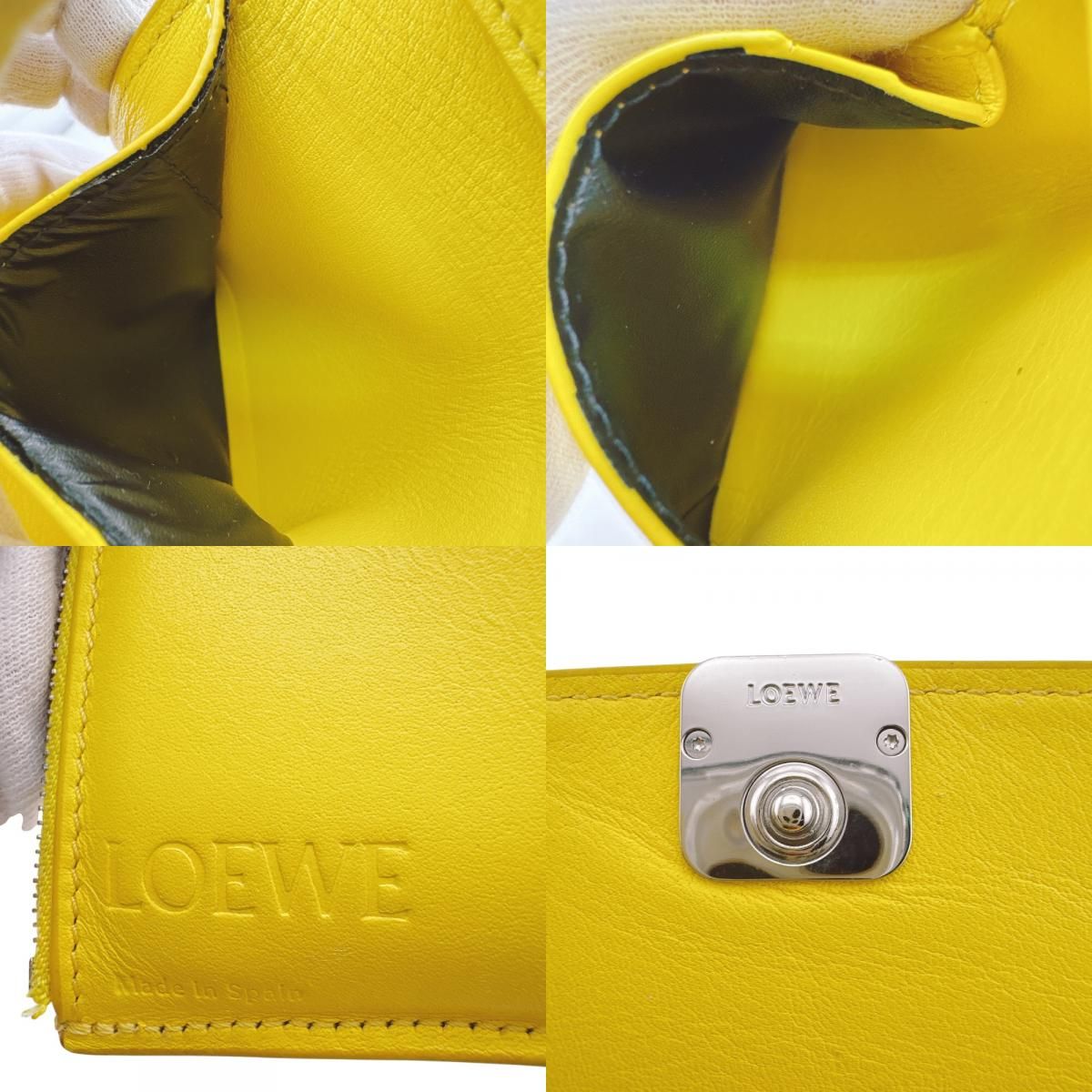 Loewe Compact Wallet Vertical Small Anagram Trifold — view 7