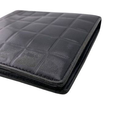 Chanel Billfold Card Case Vintage Wallet Choco Bar Bifold — view 4